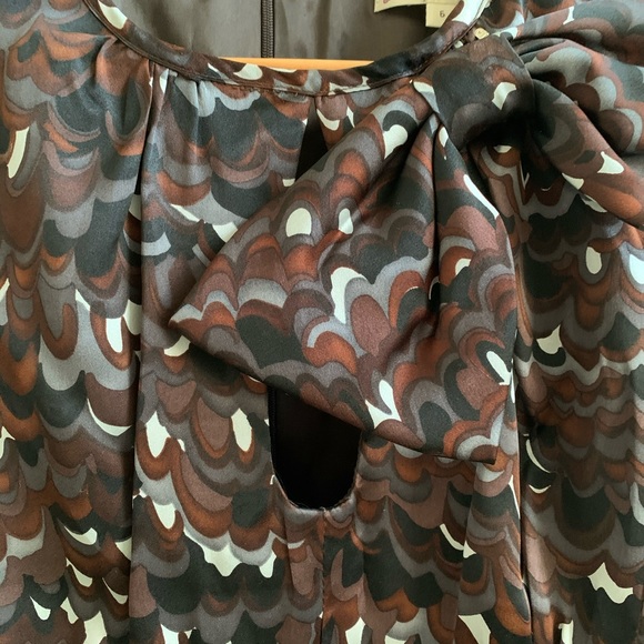 Nanette Lepore Minute Keyhole Bow Dress Sz 6 - Picture 4 of 7